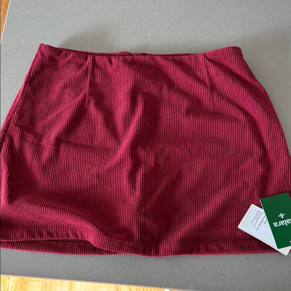 HALARA Corduroy Mini Skort NWT